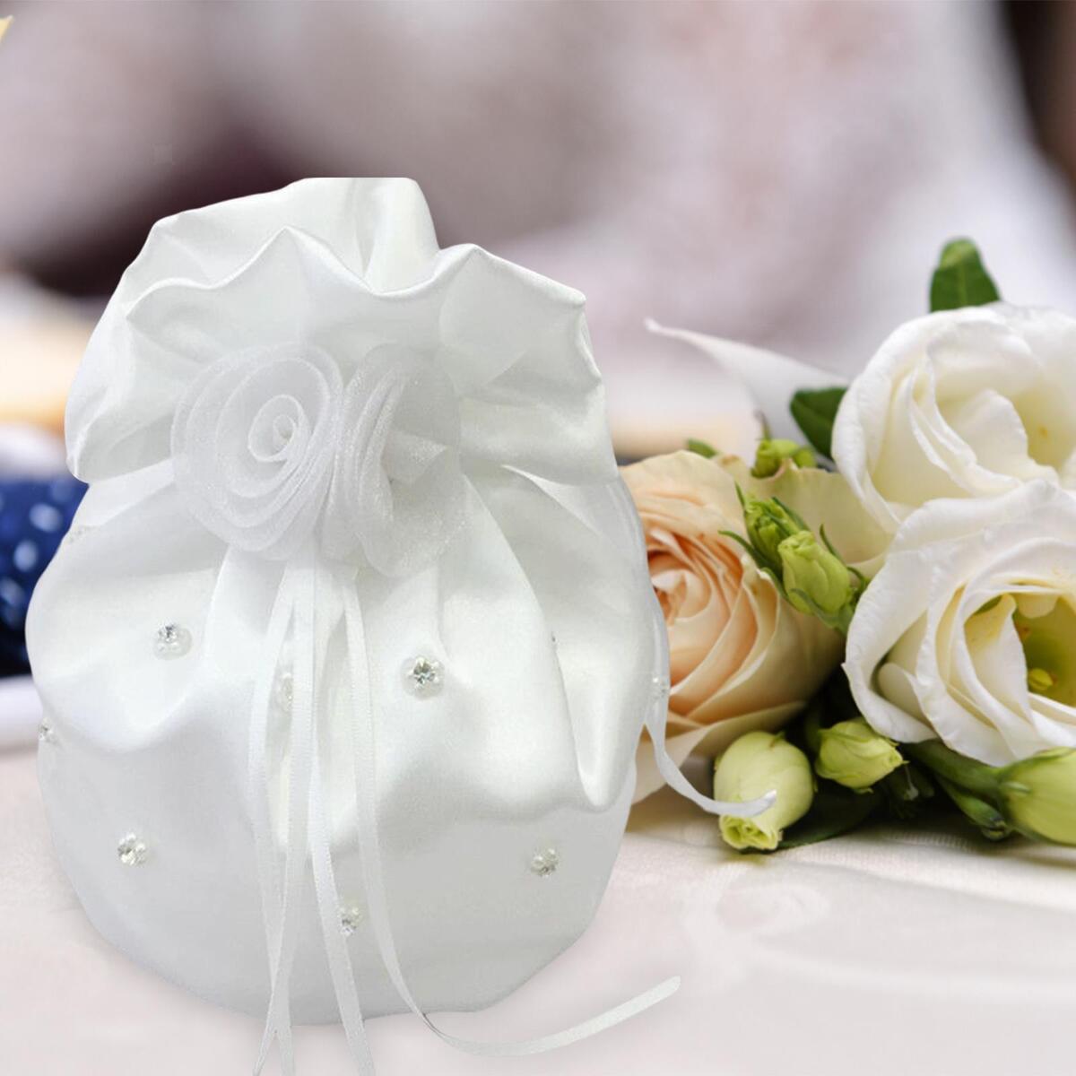 Bridal Bag Handbag Wedding Pouch Fashion Bridesmaid Decorated Bags for Gift