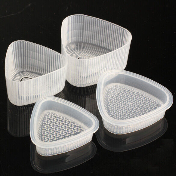 4pcs Triangle Sushi Mold Rice Ball Maker Sushi Rice Cake Press Mold Maker