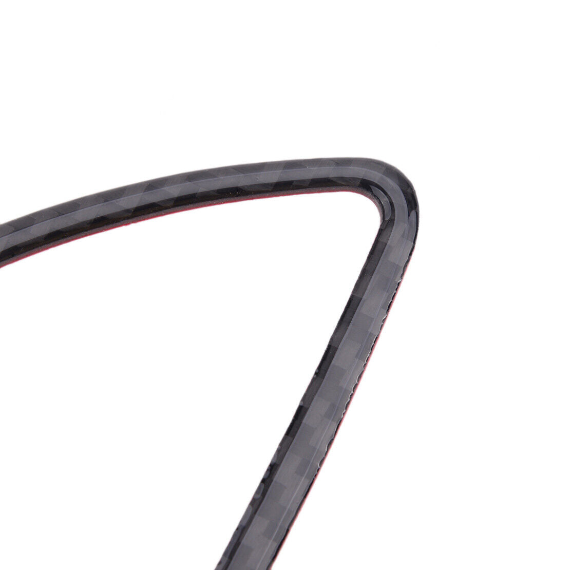 Pair Inner Carbon Fiber Door Handle Bowl Cover Trim Decor Fit for Audi TT TTRS