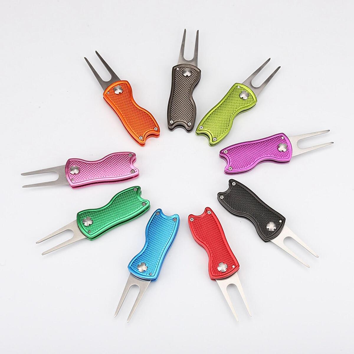 Golf fork Golf Repair Tool Folding Cleaner for training