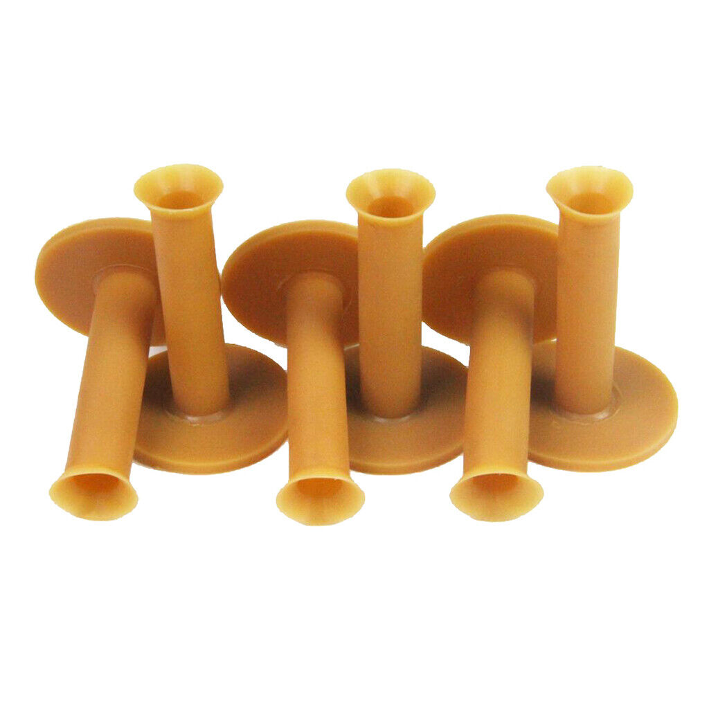 Golf Rubber Tees Driving  6 , 75mm  Size for Practice Mat - Durable