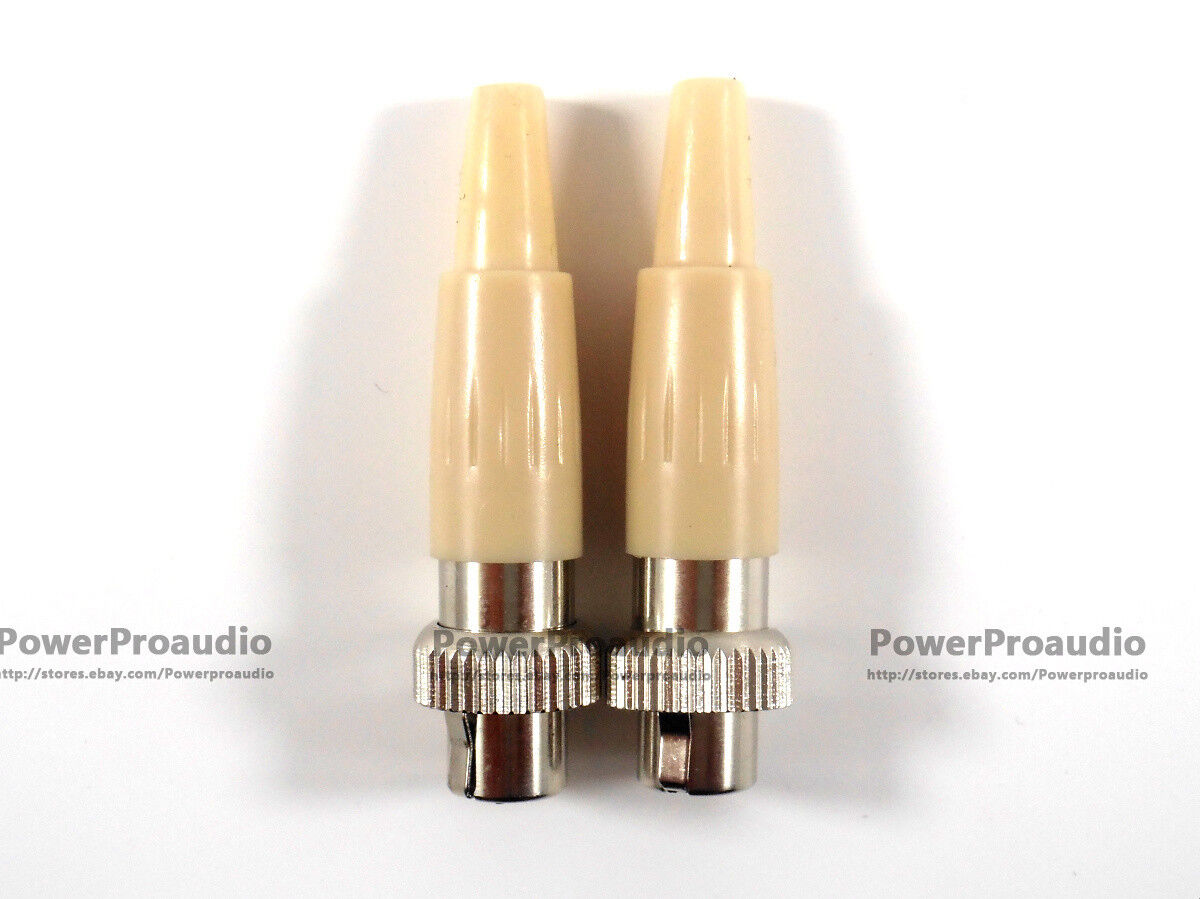 5 pcs XLR 4 Pin Male Plug MIC Microphone Audio  Connector for Mipro