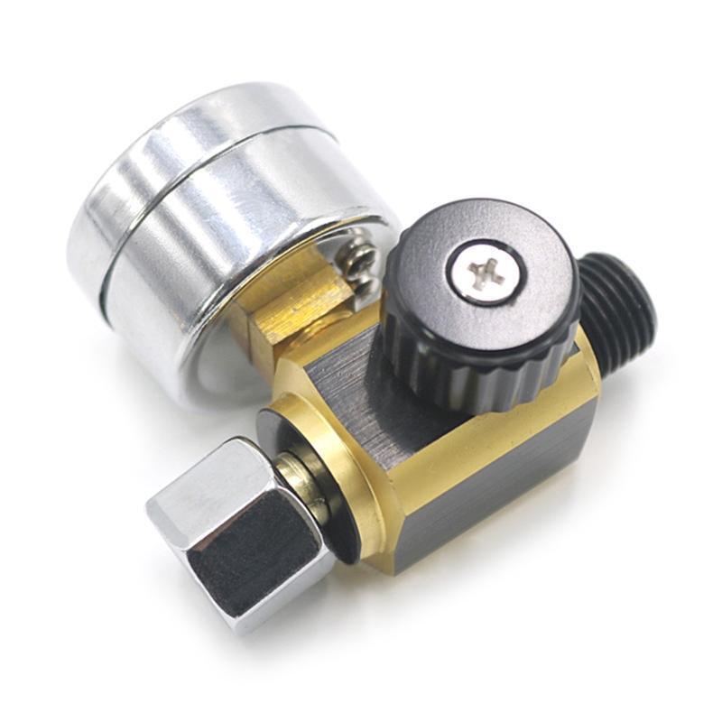 1/4 Inch Air Filter Pressure Regulator w/ Pressure Gauge and Oil Water Separator