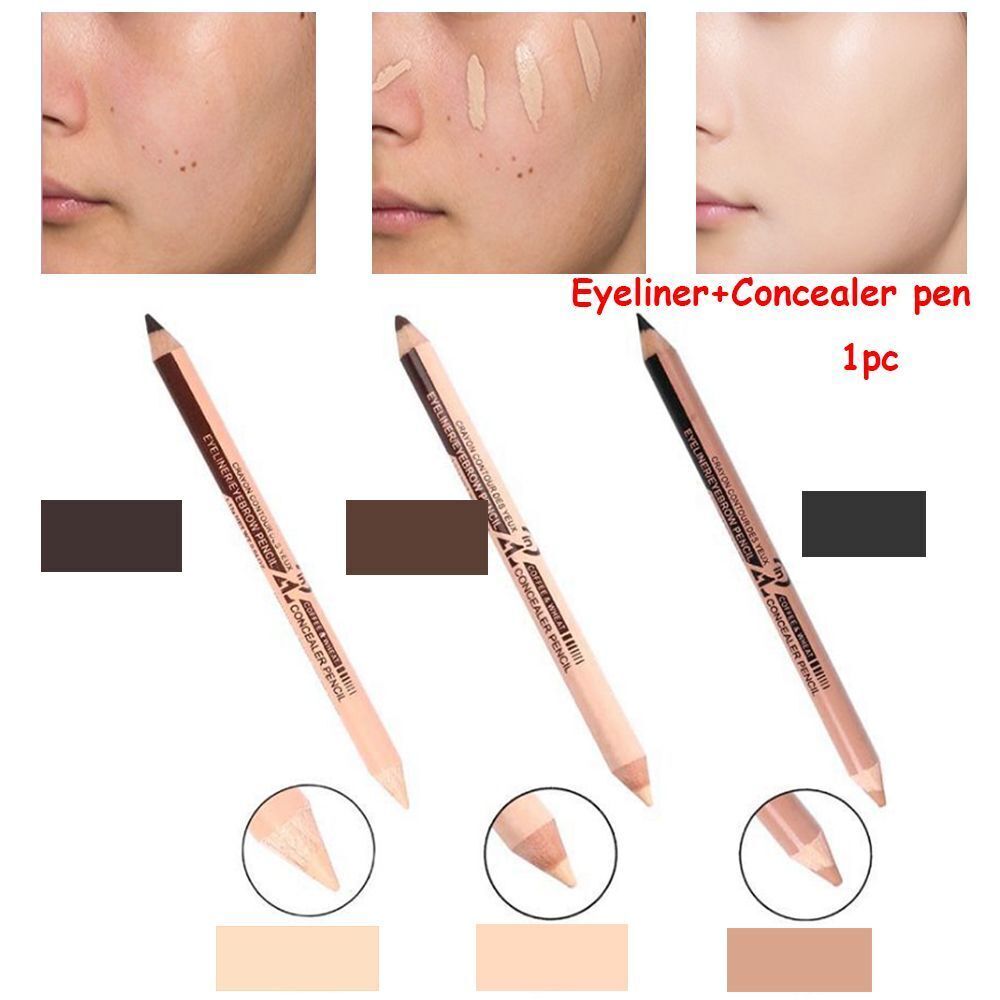 Eye Waterproof Long-lasting Makeup up Concealer pen Cosmetic Eyeliner Eyebrow