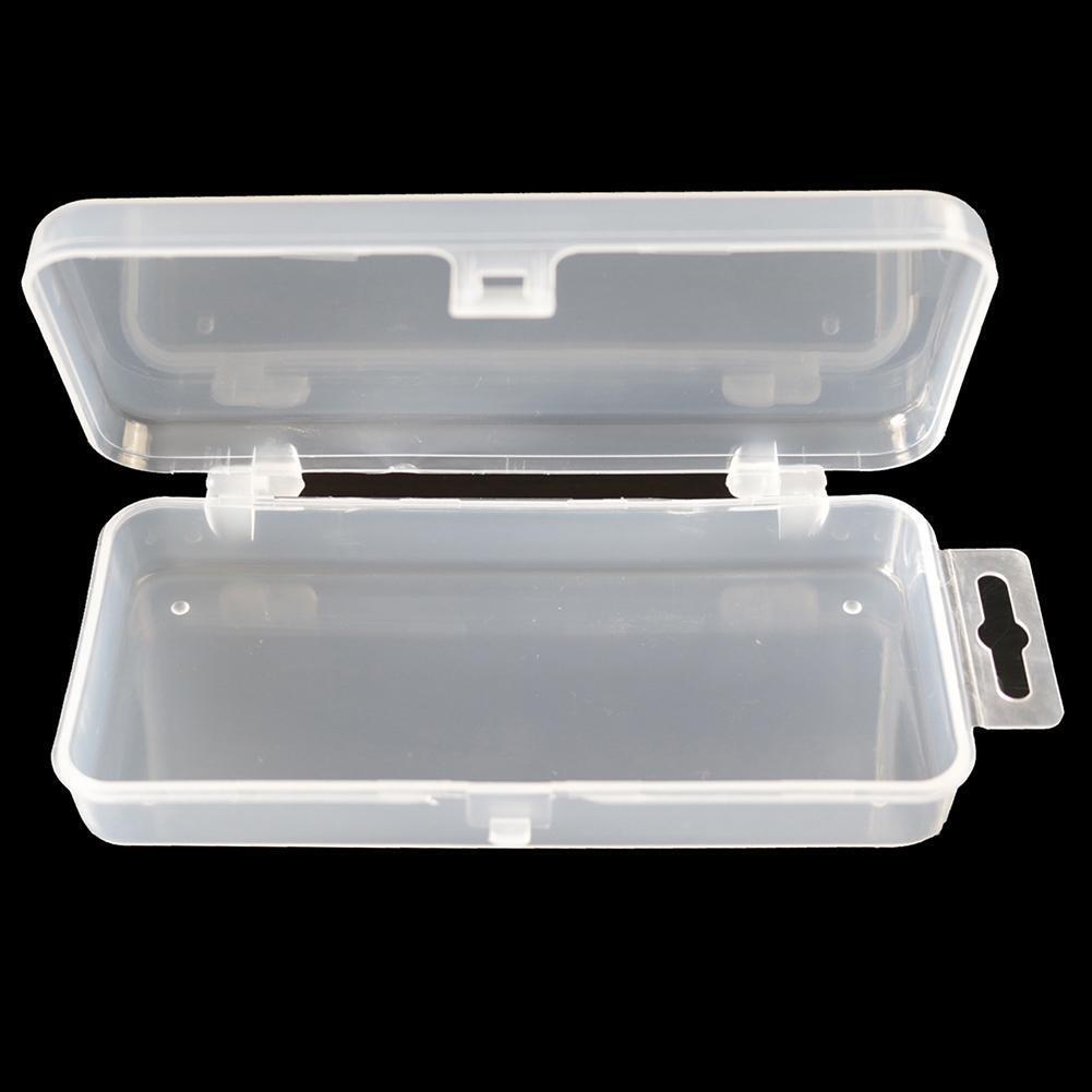 No Grid Empty Fishing Lure Hooks Bait Tackle Boxes Storage Case Organizer