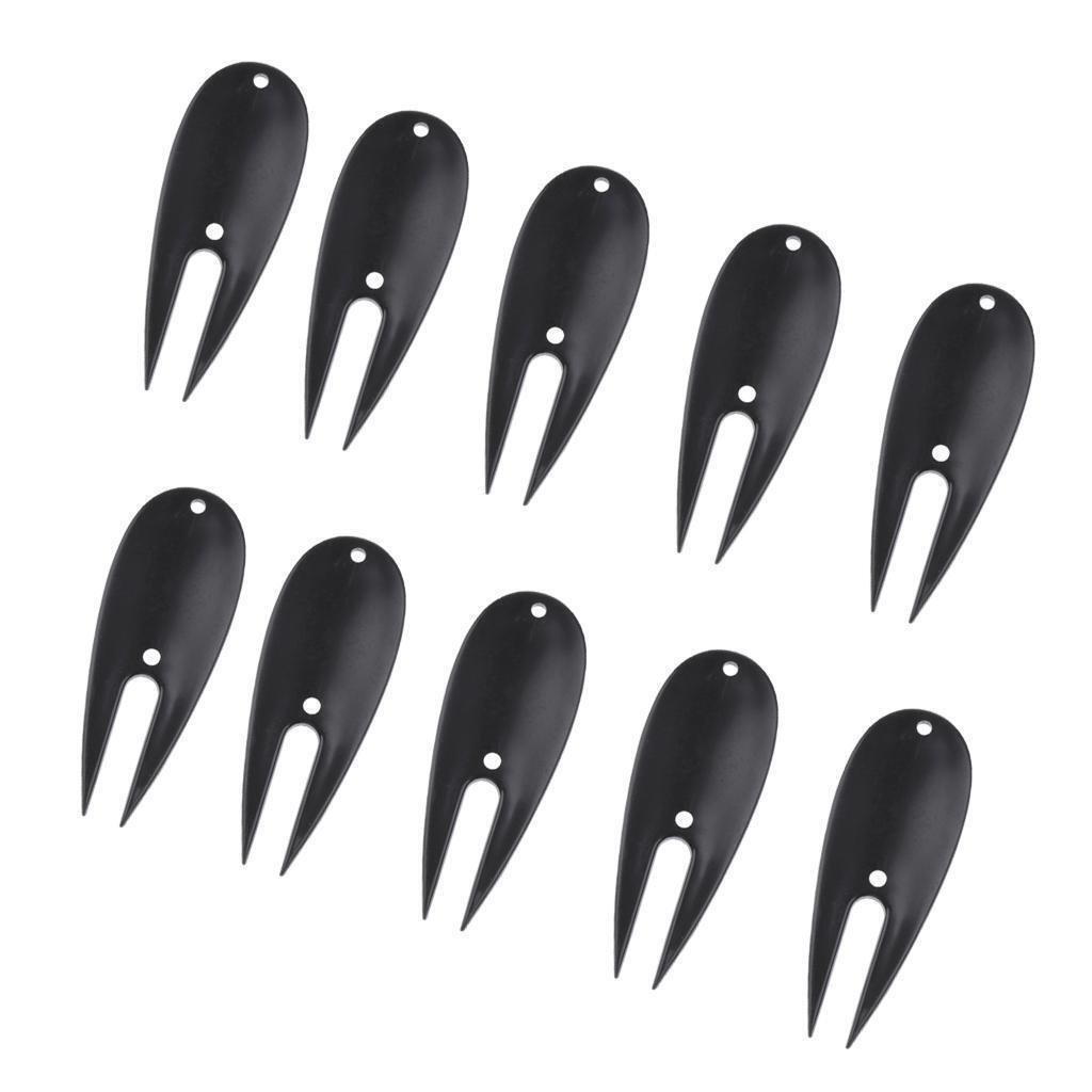 10 Pieces Divot Tool Repair Tools for Repairing Greens