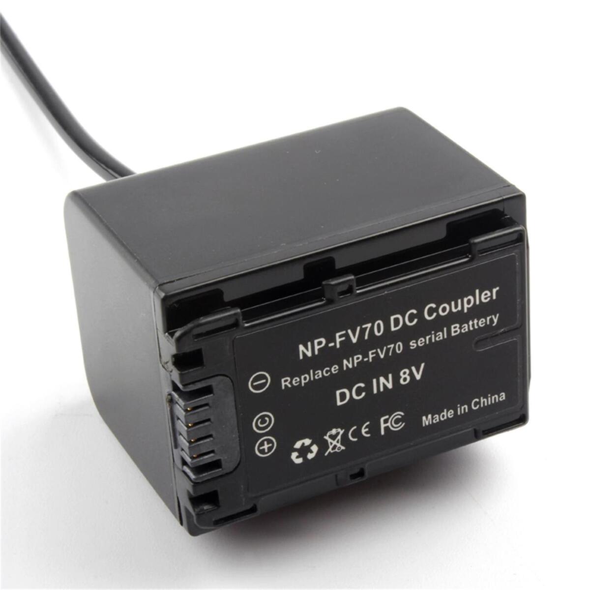 Np-Fv70 DC Coupler Direct Replaces D FV70 for Hxr-Nx70C Fdr-Ax30
