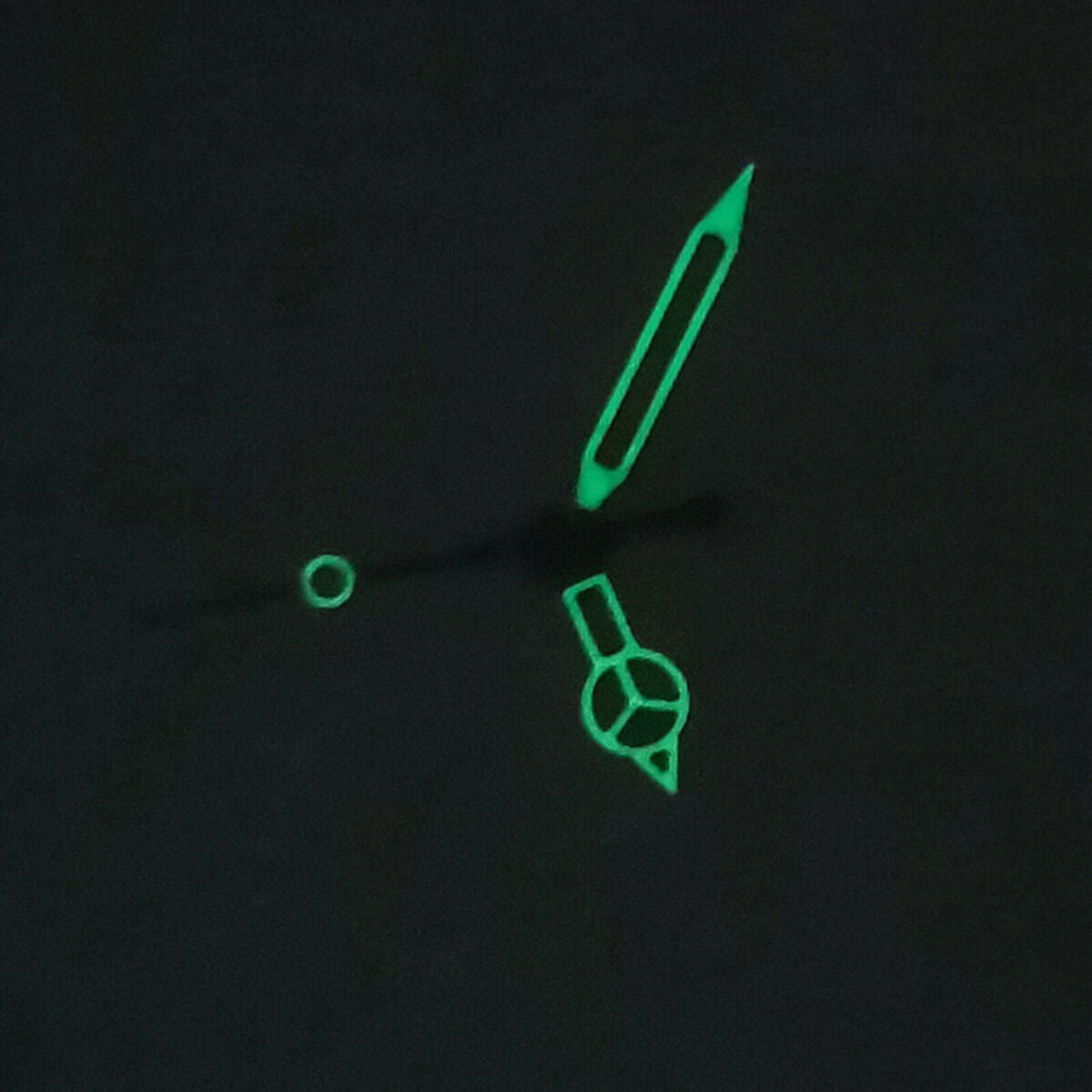 Hollow Classic Green Luminous Watch Hands for NH35 NH36 Watch Movement A2UK