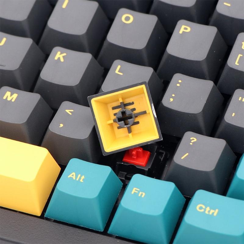 126 Keys PBT Keycap Mars Theme Green Double-shot OEM Profile for 61/64/68/84/87