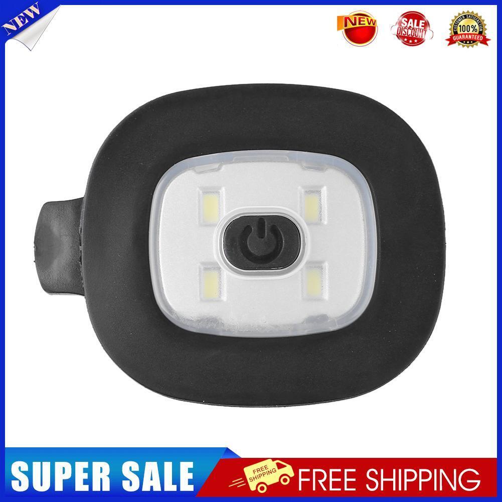 USB Rechargeable LED Light Replacement for DIY Fishing Beanie Hat (4 LED)