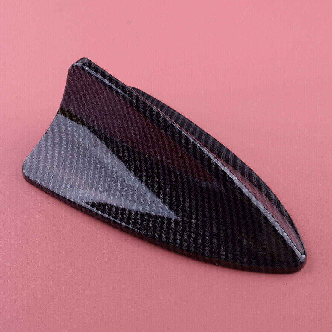 Carbon Fiber Style Roof Shark Fin Antenna Cover Decor Fit For Infiniti Q50 14-19