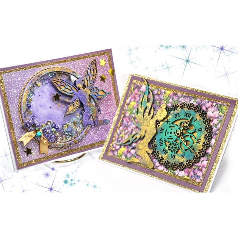 Fairy Angel Set Cutting Dies Stencil Scrapbooking DIY Album Stamp Paper Card
