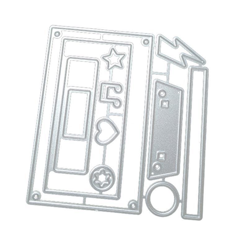 Music Player Metal Cutting Dies Craft Die Cuts Stencil DIY Scrapbooking Album