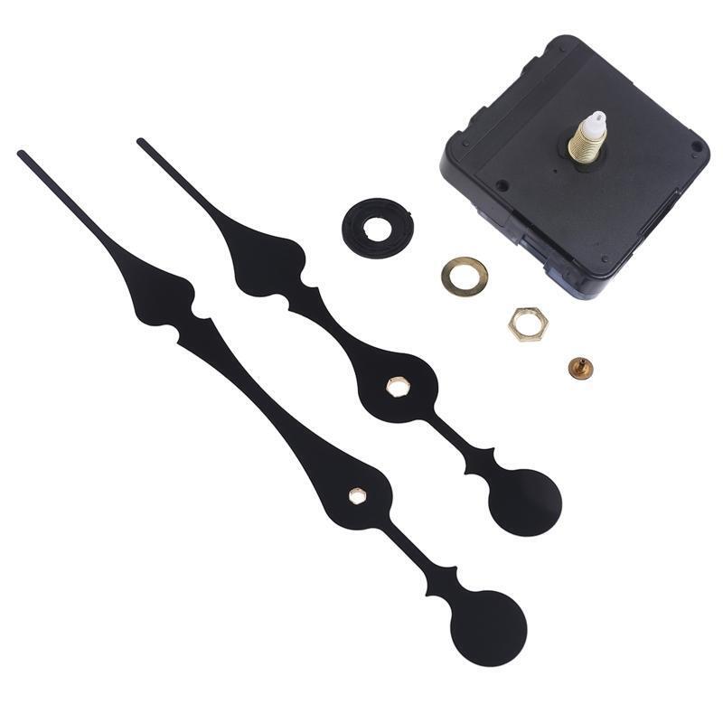 Silent Wall Quartz Clock Movement Mechanism DIY Replacement Repair Kit Hands