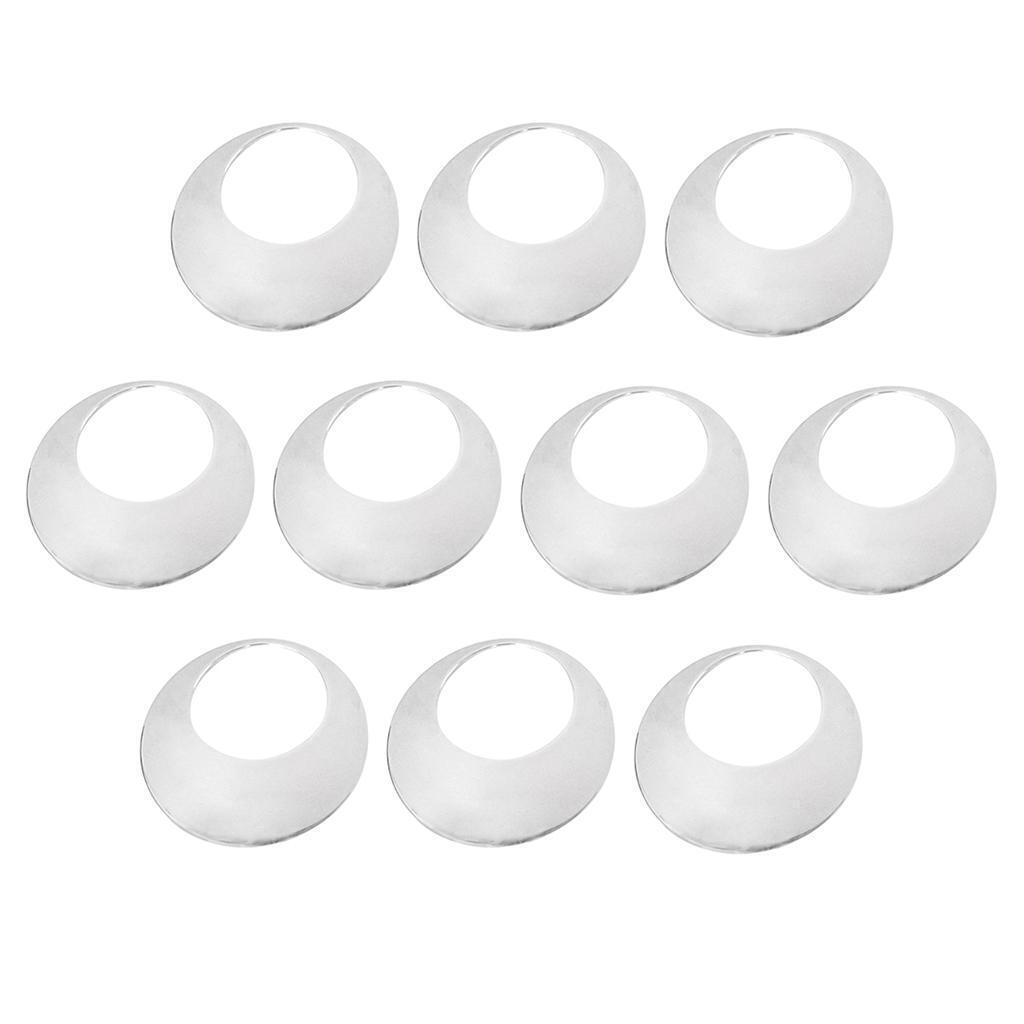10 Pieces Stainless Steel Connector Charms for Jewelry Making DIY Necklace