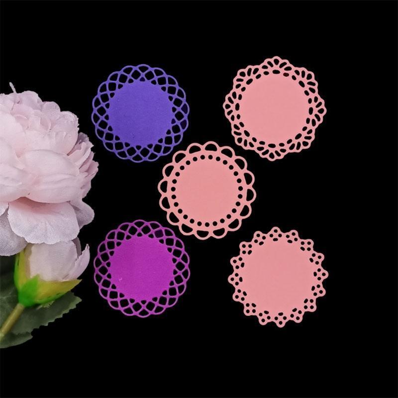 Wreath Circle Metal Cutting Dies Stencil DIY Scrapbooking Album Paper Template