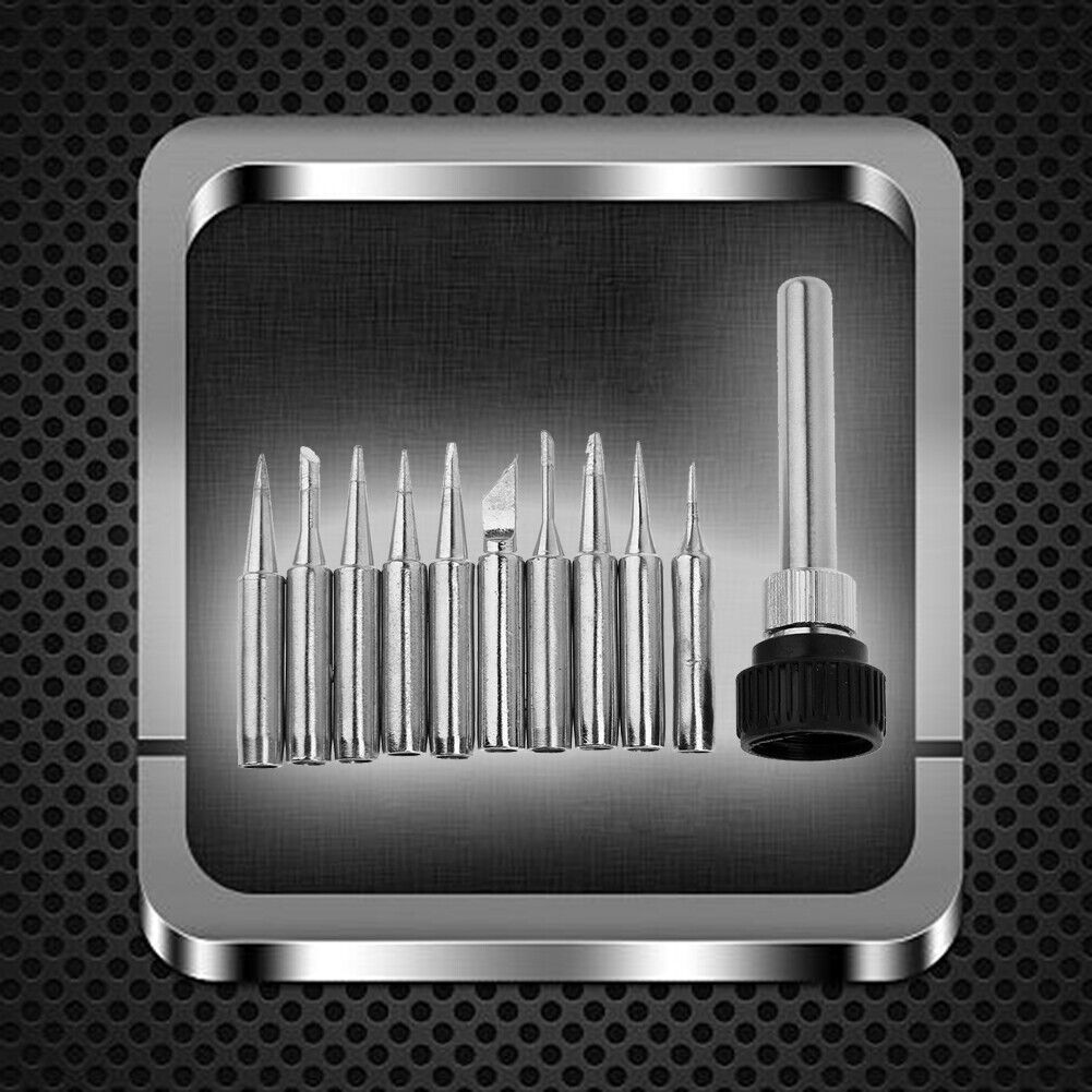 11pcs /lot 900M-T Lead-free Iron Tip for 936 SAIKE ATTEN AOYUE KADA YIHUA