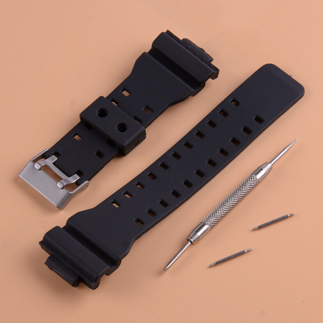 Replacement Watch Strap Band + Ear Batch Pin Fit For GA-100 G-8900 GW-8900 li