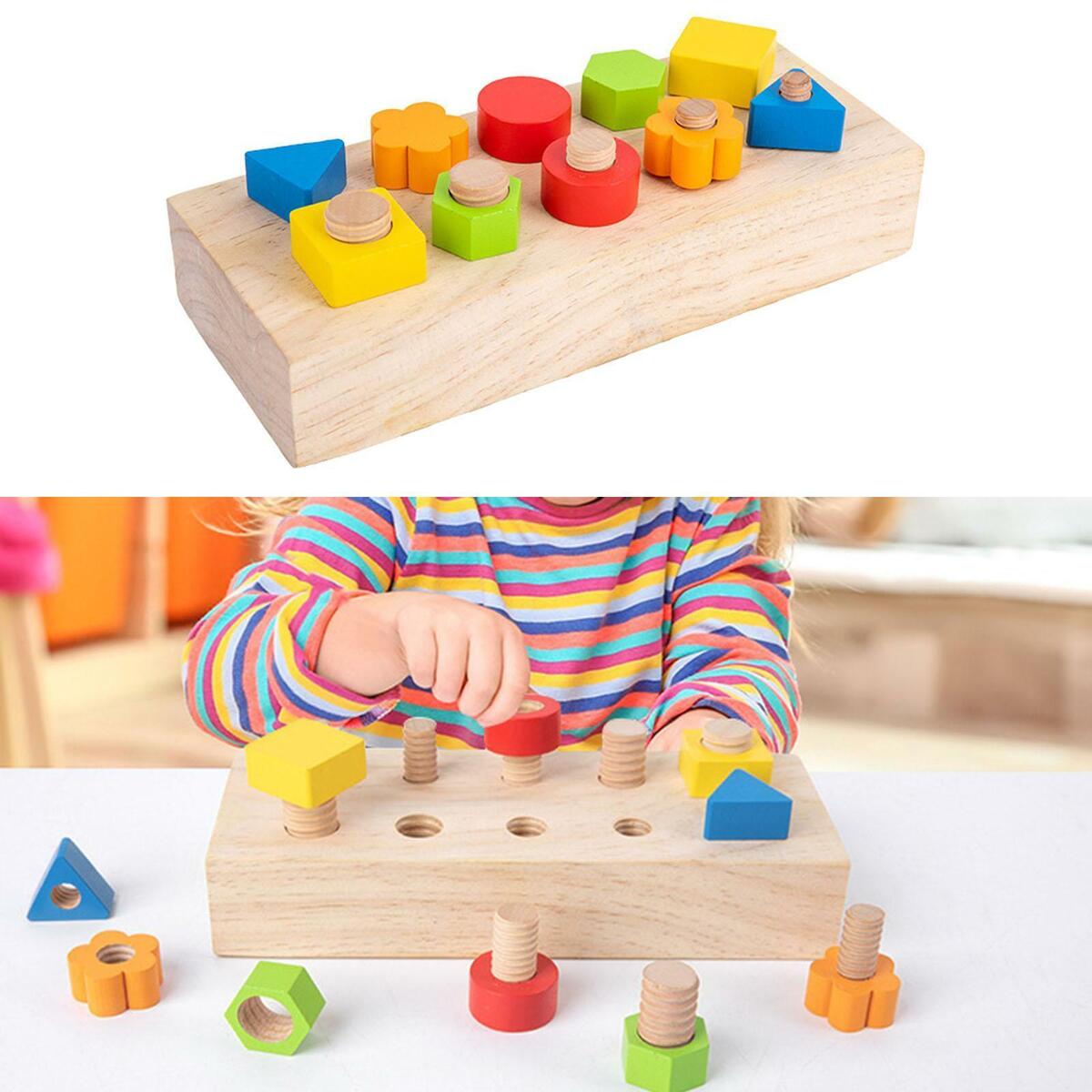 Montessori  Nuts and Bolts Board   for Holiday Gifts