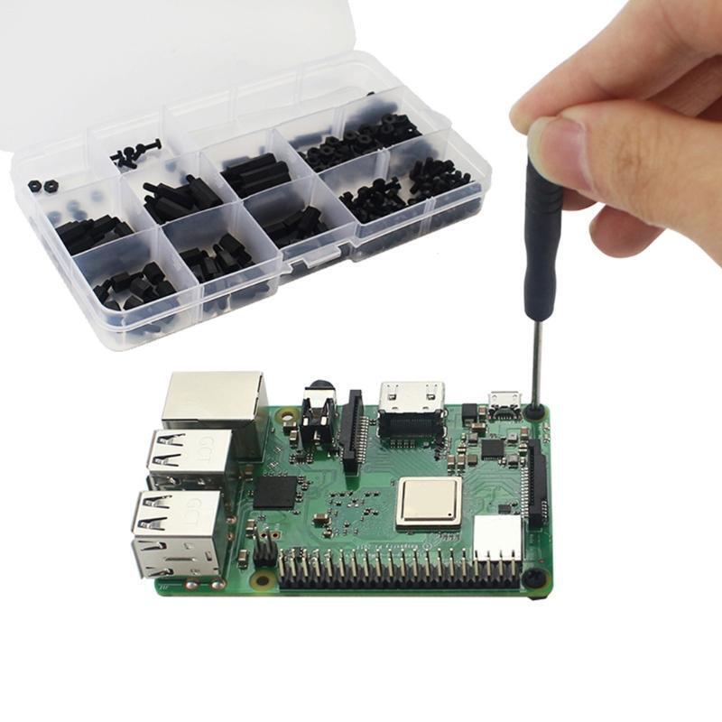 Hardware Spacers Electronics Fixing Device for Raspberry Pi 4B/3B+/3B
