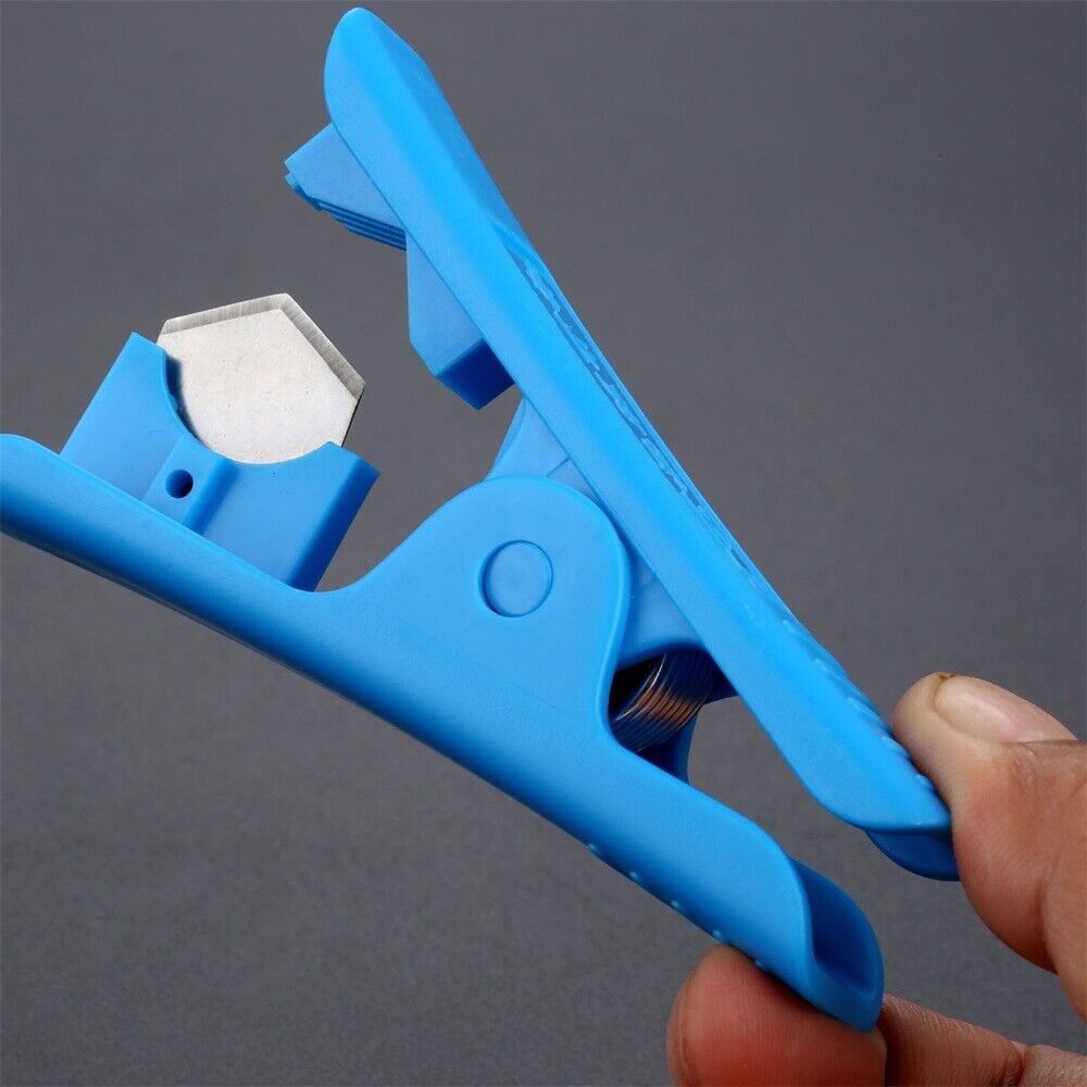 Durable Pipe Cutter Plumbing PVC PU Silicone Plastic Air Water Tube Hose Blade