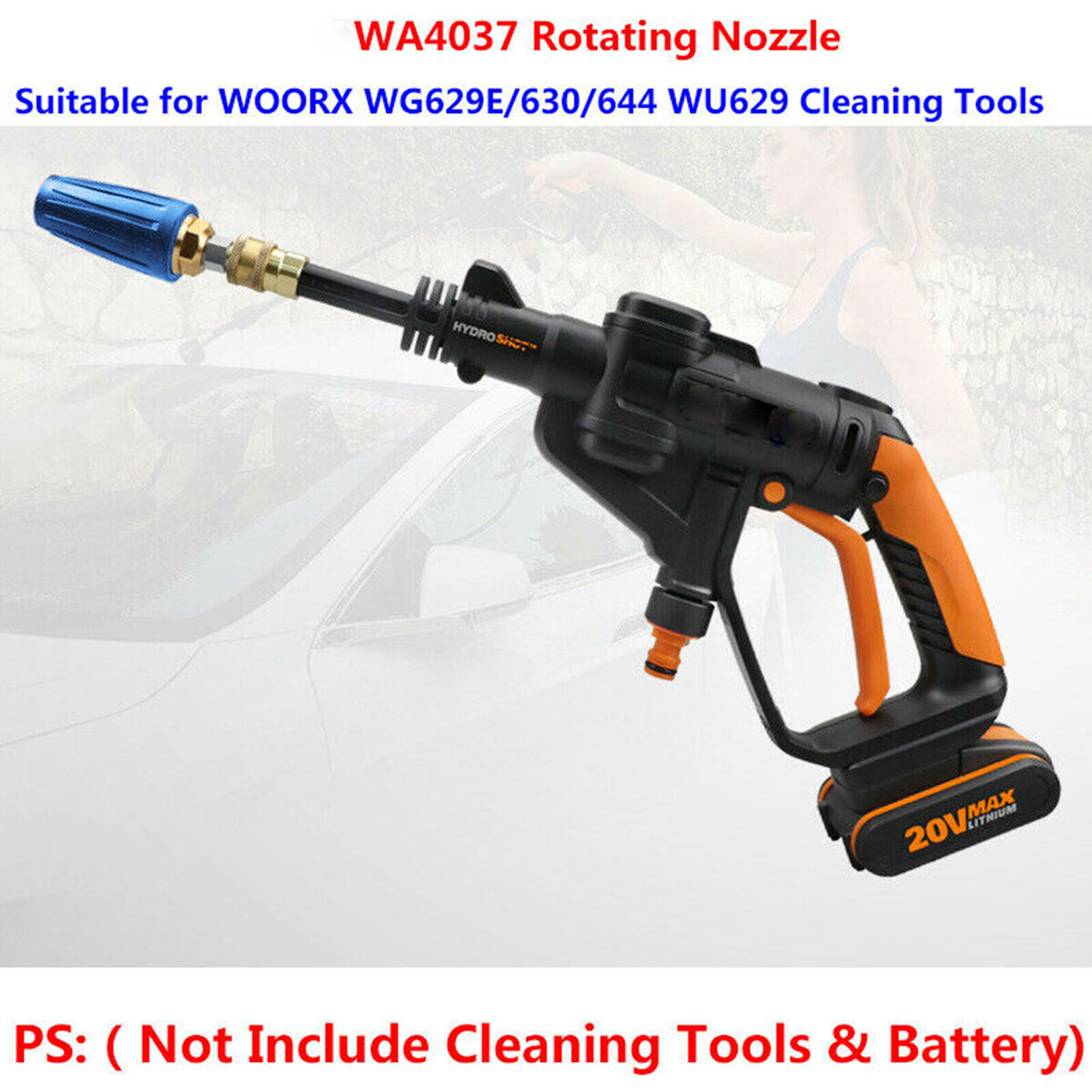 For Hydroshot High Pressure Cleaning Tools WA4037 Rotating Nozzle Repair Parts
