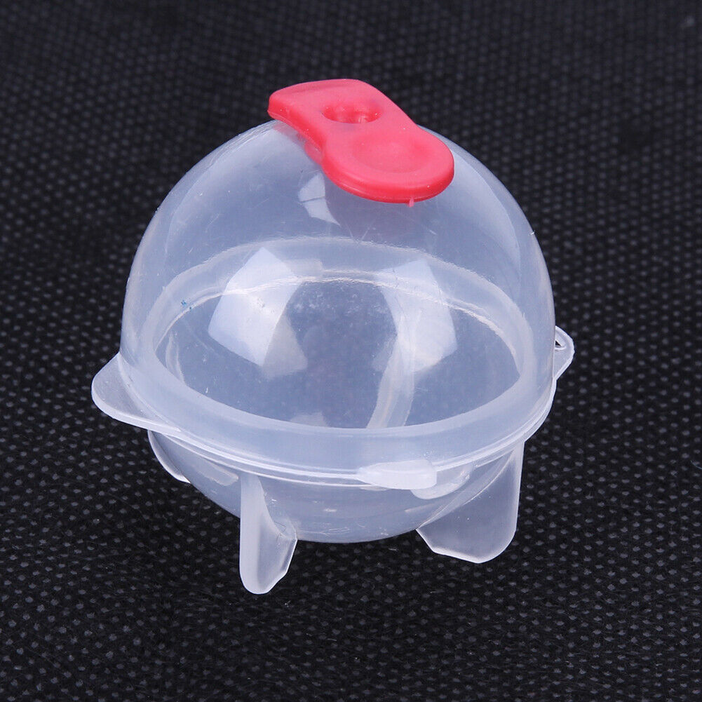 4pcs Round Ice Balls Maker Tray for Large Sphere Molds Cube Whiskey (S)