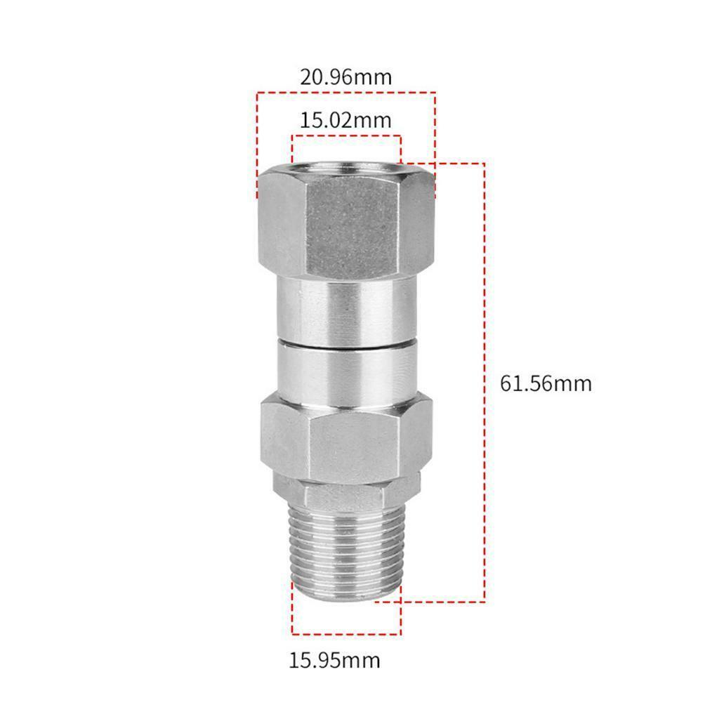 High Pressure Washer  3/8 Inch Hose Fittings 4500PSI Car Washing