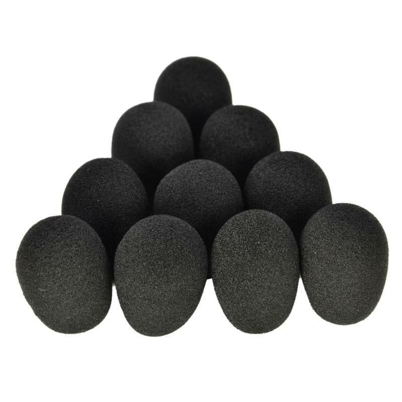 10 Pcs/Set Foam Cover For Corsair Virtuoso Wireless Headset Microphone Headset