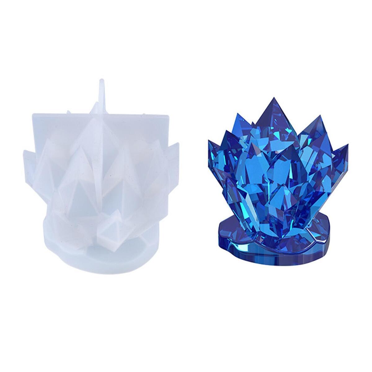 Handmade Candle Molds Casting Moulds Flower Cluster  Candle Making