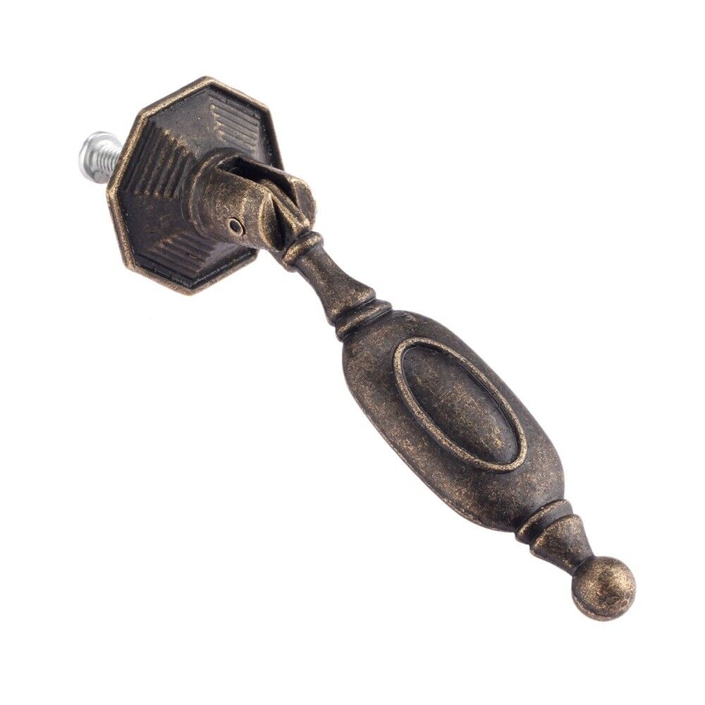 Jewelry Box Furniture Hardware Pull Drop Handle Cabinet Drawer Cupboard Knob 1X