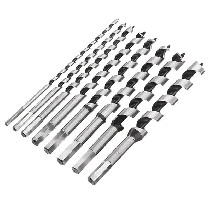 Multifunctional Easy to Store High Carbon Steel Woodworking Support Drill 8Pcs