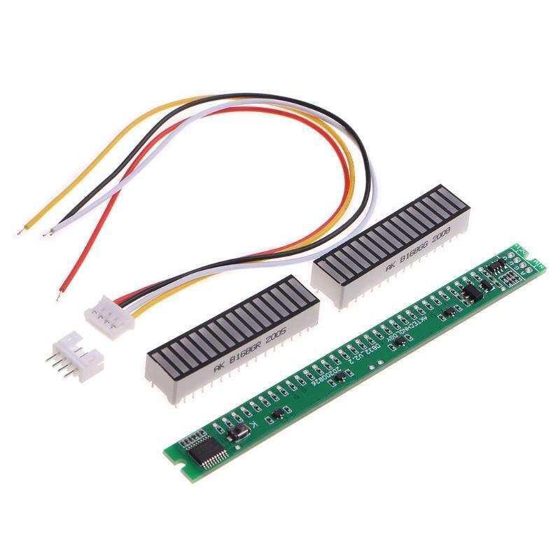 Single 32 Bit Music Level Indicator LampMicro Usb Connector Assembled