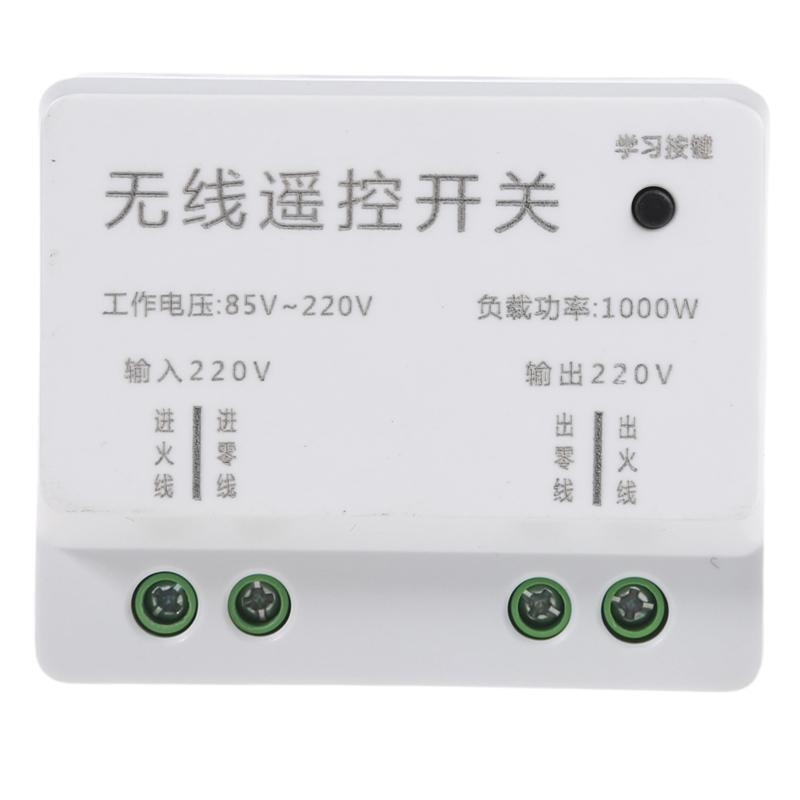 Home Automation Wireless Remote Controller Switch Single Way Switch Receiver