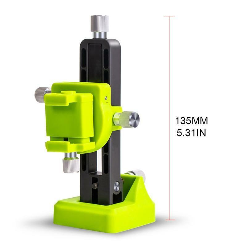 Level Bracket 360° Rotation Magnetic La-ser Level Adapter Level Support 1/4''
