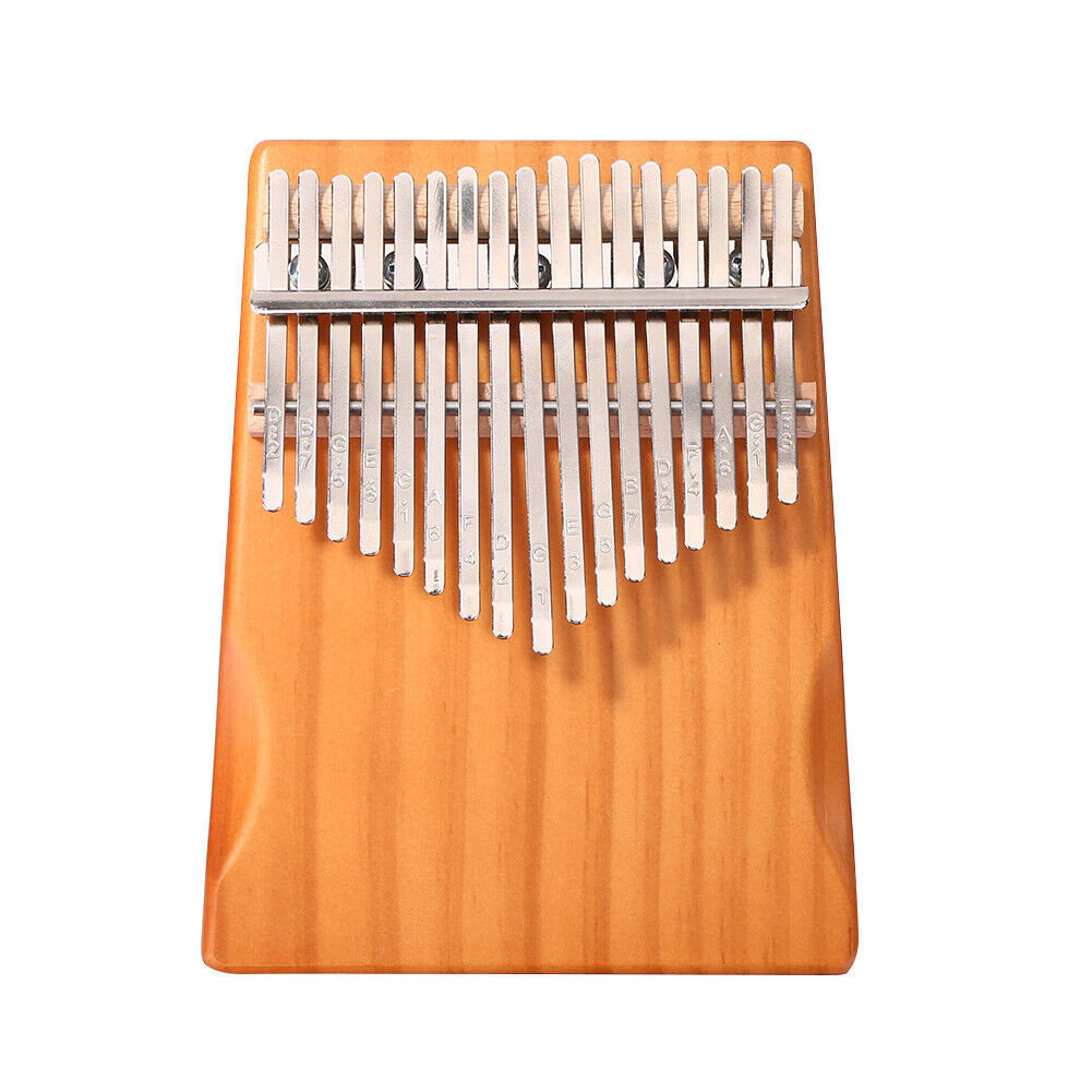 Pine Wood Kalimba Percussion Musical Instrument 17 Keys Thumb Piano (B)
