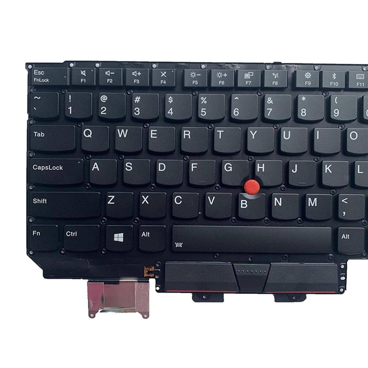 Laptop Keyboard US Layout Durable Backlit Accessories Replacement with Track