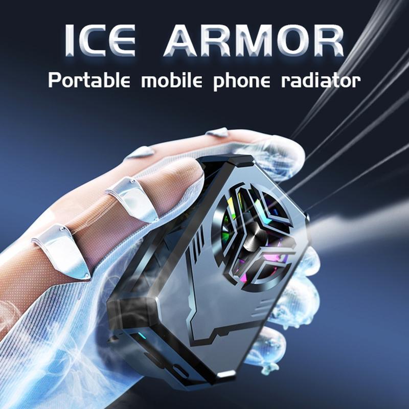 F30 Wireless Charging Semiconductor Phone Radiator Heatsink Back-clip Cooler