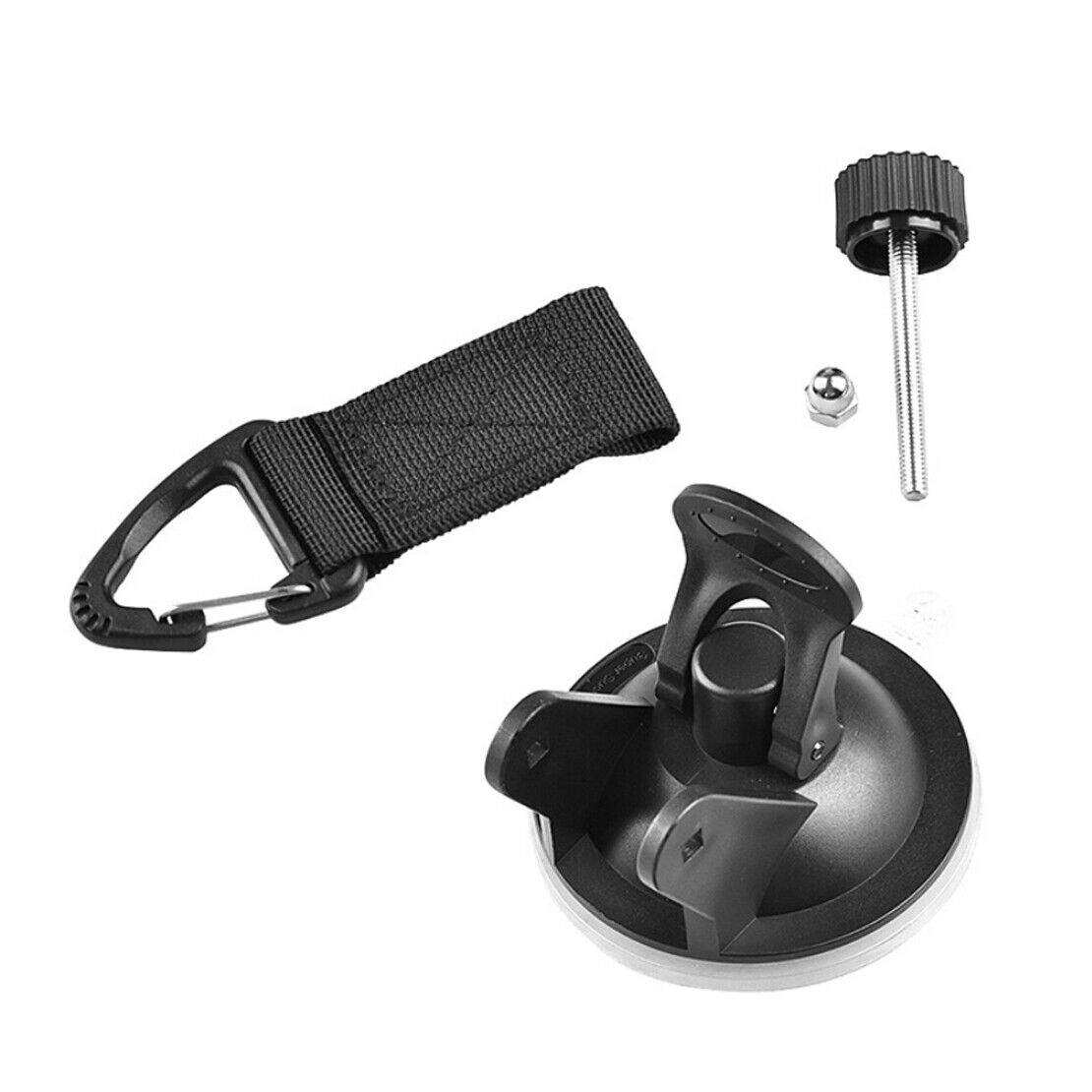 Heavy Duty Suction Cup Anchor With Securing Hook Tie Down Camping Tarp