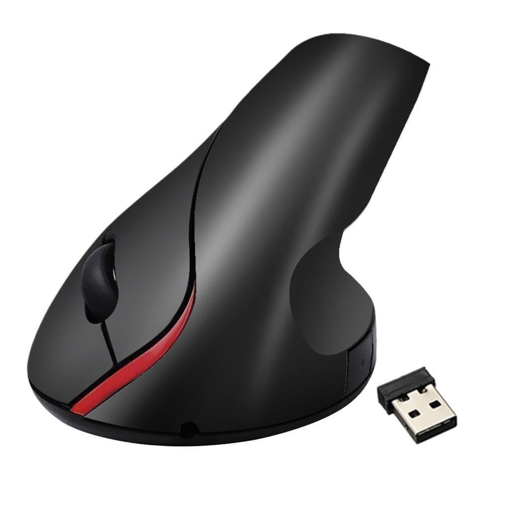 Ergonomic Wireless Vertical Mouse 2.4G Rechargeable Mice for Computer Notebook