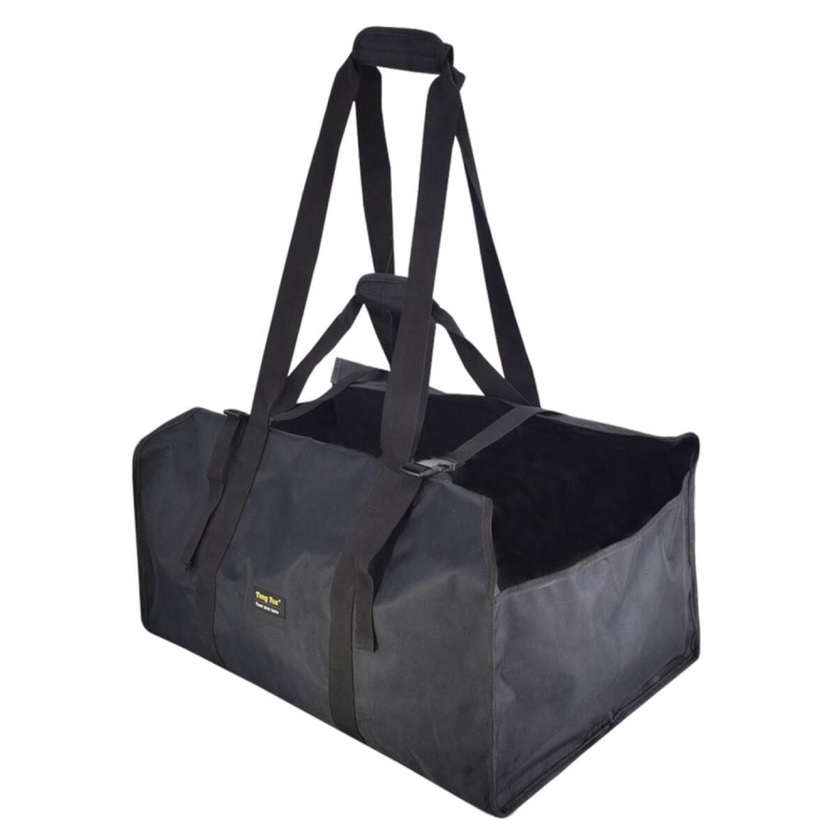 Portable Firewood Bag Carrying Holder Oxford Cloth Log Carrier Tote Handbag