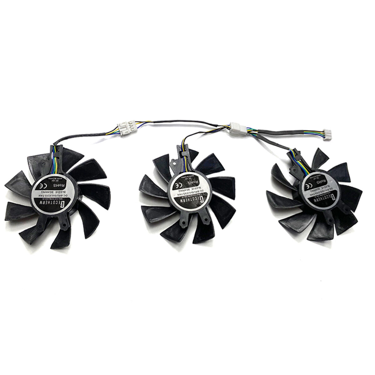 1Pair Of Cooling Fans for ZOTAC RTX3060 3060ti Thunderbolt GE PRO Graphics Card