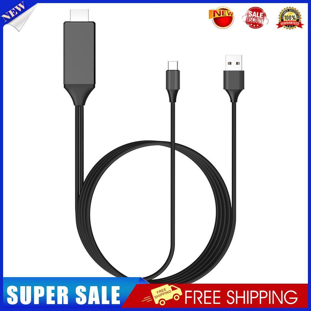 L9 USB C to HDMI-Compatible Mirroring Charging Cable 4K for Android Phone