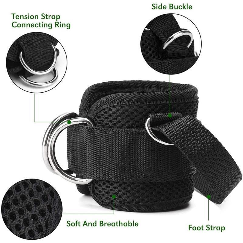 D Buckle Ankle Straps Taekwondo Leg Strength Training Sports Protective Gear