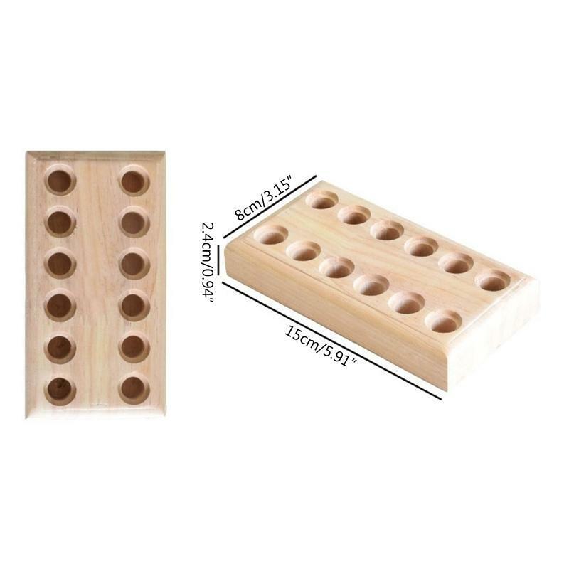 Wooden Pliers Storge Holder for Storing Pliers Wire Cutters Durable Stable