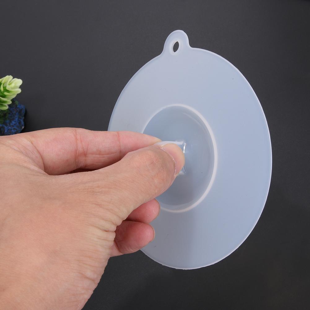 Silicone Cup Cover Odorless Cap Lid Leak Proof Fresh-Keeping Sealed(M)