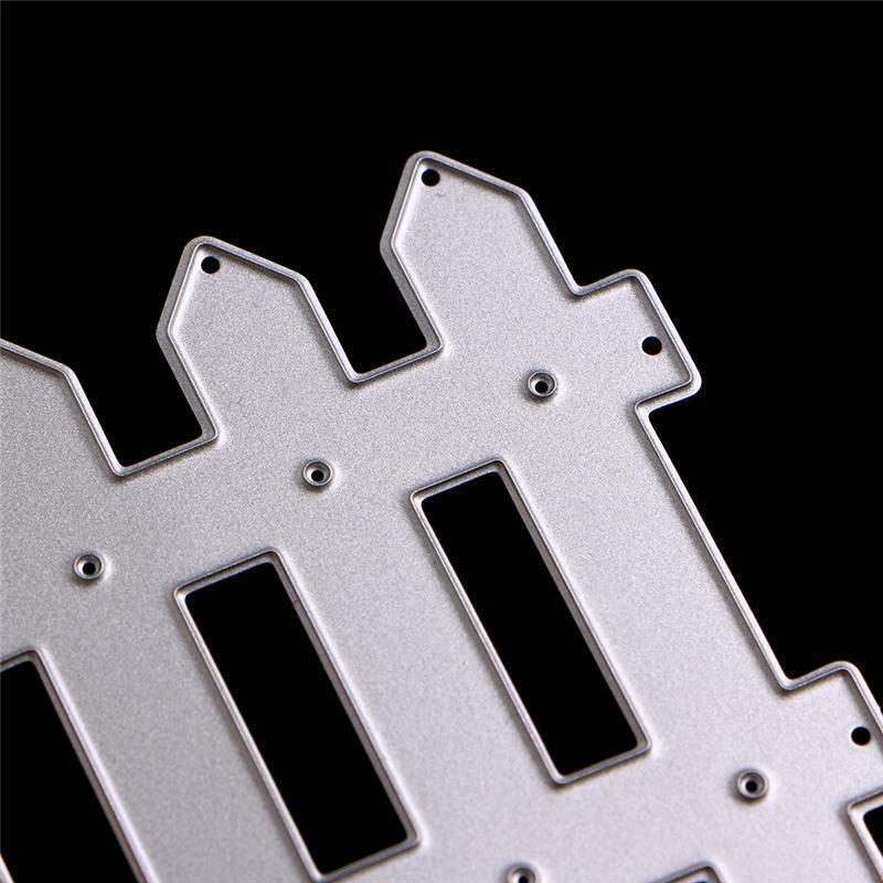 Fence Cutting Dies Stencils Scrapbook Album Embossing Paper Card DIY Craft Decor
