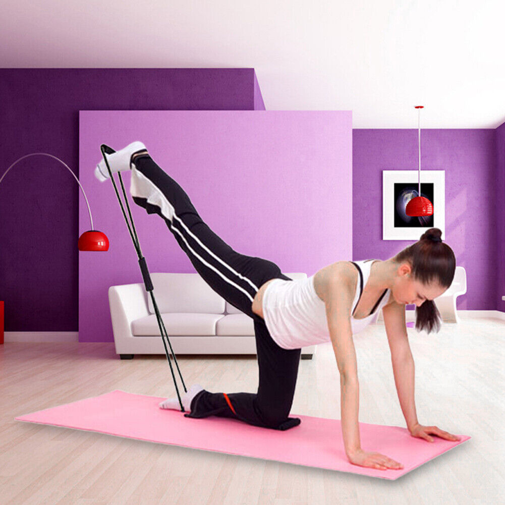 Yoga Resistance Exercise Bands 8 Shaped Muscle Training Pull Tension Rope