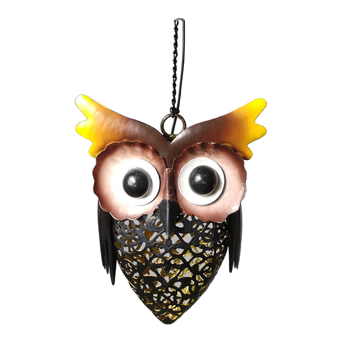 Owl Solar Hanging Garden Outdoor Lights Patio Yard Lawn Lighting Decor