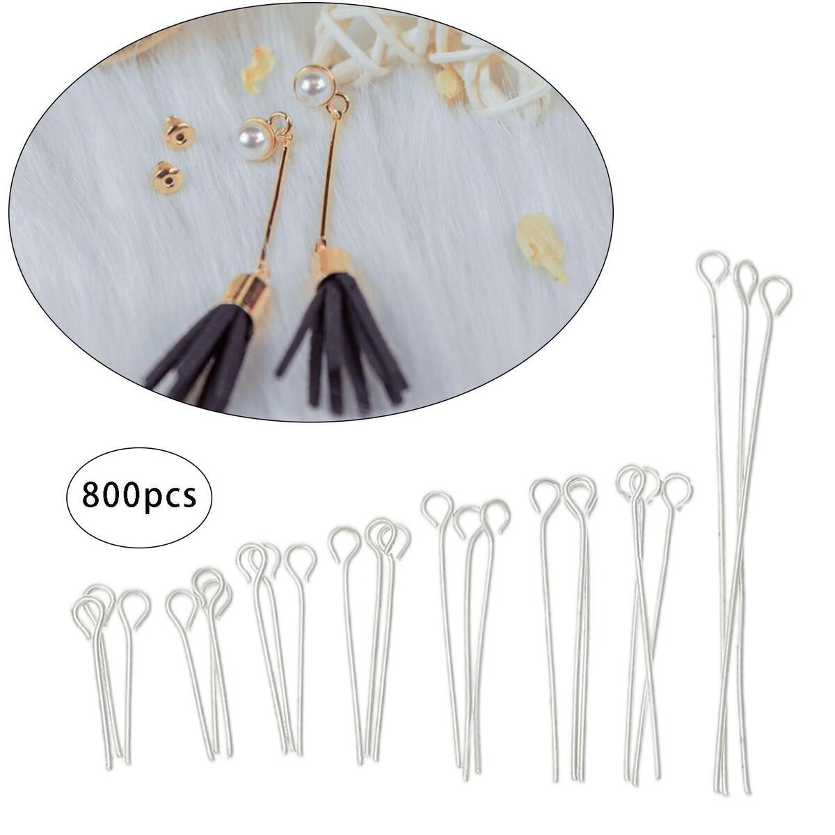 of 800  Eye  Accessories Kit  Jewelry Making Sturdy